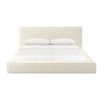 Olafur Super King Bed Frame with Support Slats & Fixings – Cream - Image 3