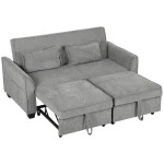 HOMCOM 2 Seater Sofa Bed – 4-in-1 L-Shaped Convertible Sleeper Sofa - Image 15